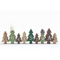 Sapins Christmas Vert deco a poser 40CM