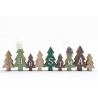 Sapins Christmas Vert deco a poser 40CM