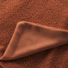 PLAID WOOLY TERRACOTTA 180x220CM BOUCLET