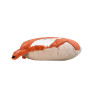 COUSSIN ROXY 40CM VELOURS+IMIT FOURRURE+