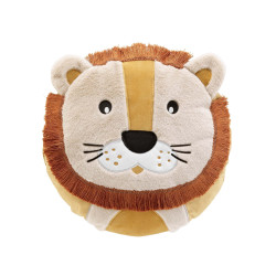 COUSSIN LOUMBA 40CM VELOURS+IMIT FOURRUR