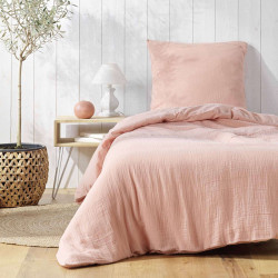 PARURE ANGELIA ROSE 1PERS 140x200CM GAZE