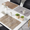 SET DE TABLE VENISE BOISGRIS 28.5x43.5CM
