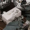 "Merry Christmas" Laat het sneeuwen Chocoladedoosjes Set van 4