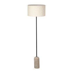 LAMPADAIRE ORGANIC BEIGE D40H150