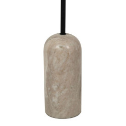 LAMPADAIRE ORGANIC BEIGE D40H150