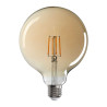 AMPOULE LED AMBRE D12XH16.5CM