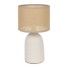 LAMPE ESSENCIA ECRU D16XH28CM