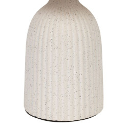LAMPE ESSENCIA ECRU D16XH28CM