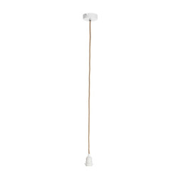 CORDON ELECT SUSP NT+BLANC L80