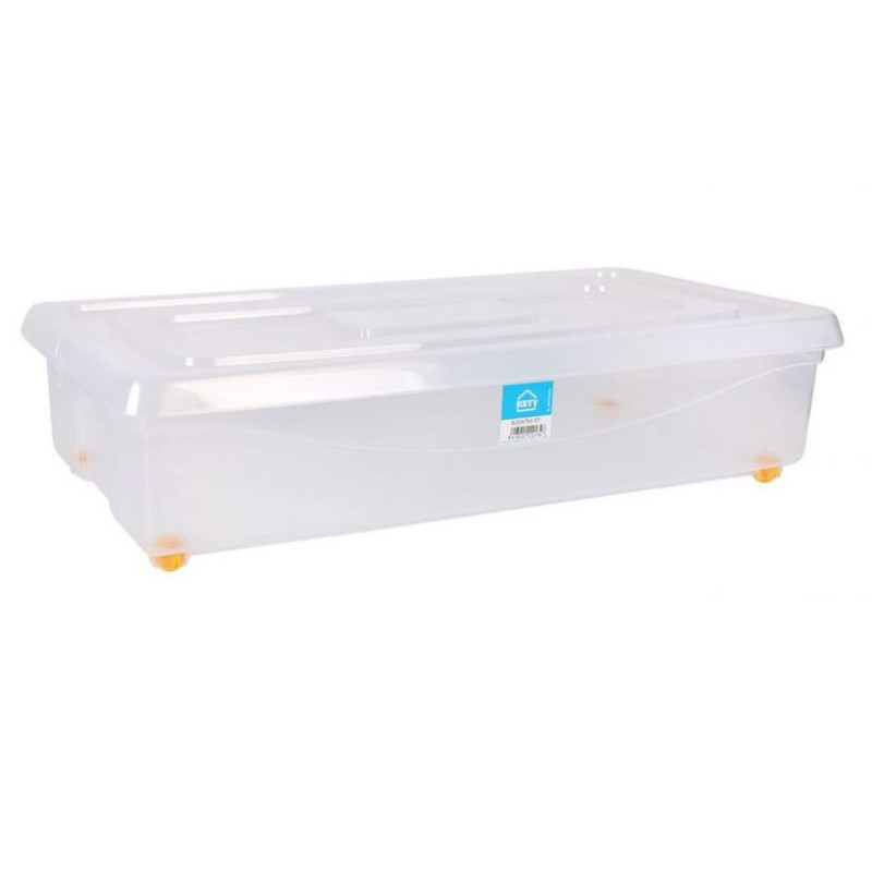 DESSOUS LIT 60L TRANSPARENT 79X39XH18CM
