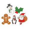 Embellissements Noël "Personnages" 2 à 3