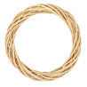 Couronne osier naturel 30x4,5cm