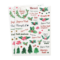 Gommettes Noël traditionnel assx98 pcs