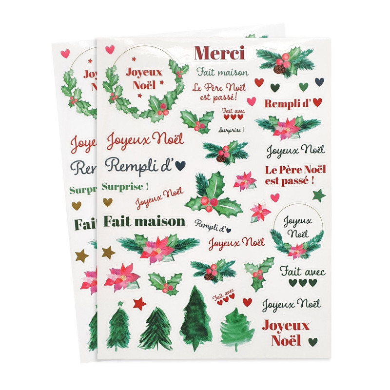 Gommettes Noël traditionnel assx98 pcs