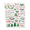 Gommettes Noël traditionnel assx98 pcs