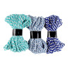 Ficelle bicolore 10 m bleu clair bleu fo
