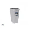 9L grey kitchen bin with "Touch & Lift" opening