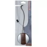 Arte MM bruin zilveren houten magnetische stropdas