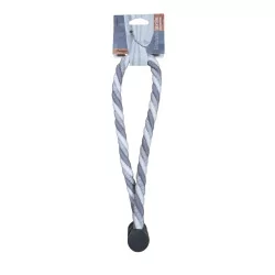 Savoia magnetic tieback light and dark gray