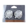 PM Acapulco metalen clips x2 witgoud