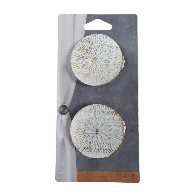 PINCE METAL GM ARCHI X2 - BLANC/OR