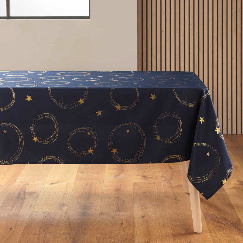 NAPPE STAR MARINE/OR 150x240CM NAPPE STAR MARINE/OR 150x240CM