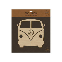 VAN HIPPIE DECO BOIS 40X40CM 36x0,4x38