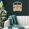 VAN HIPPIE DECO BOIS 40X40CM 36x0,4x38 VAN HIPPIE DECO BOIS 40X40CM 36x0,4x38