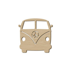 VAN HIPPIE DECO BOIS 40X40CM 36x0,4x38