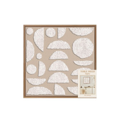 TOILE TUFTEE FORMES 40x5x40