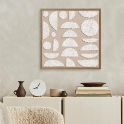 TOILE TUFTEE FORMES 40x5x40