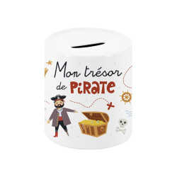 TIRELIRE "TRESOR DE PIRATES" CERAMIQUE E