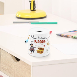 TIRELIRE "TRESOR DE PIRATES" CERAMIQUE E