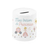 TIRELIRE "TRESOR DE PRINCESSE" CERAMIQUE