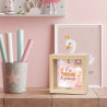 TIRELIRE ENFANT "PRINCESSE" 16x5x16 CARR
