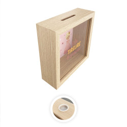 TIRELIRE ENFANT "PRINCESSE" 16x5x16 CARR