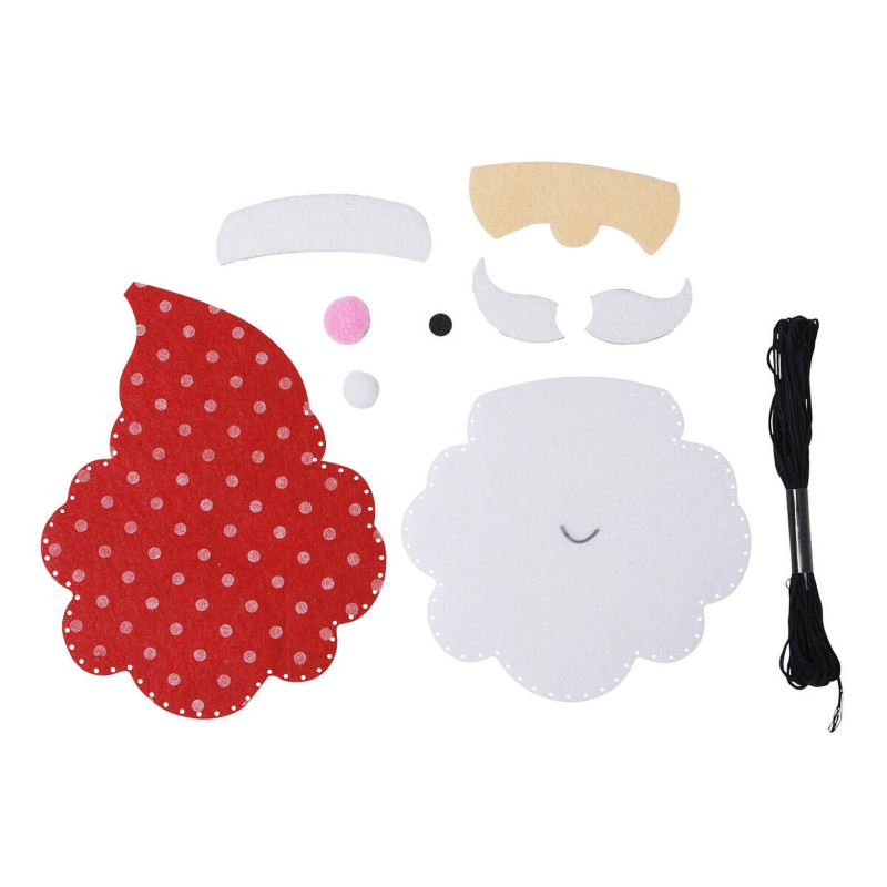 Kit porte couverts Noël à créer 14x18cm