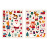 Gommettes Noël enfantin 1,1 à 8,7cmx69 p