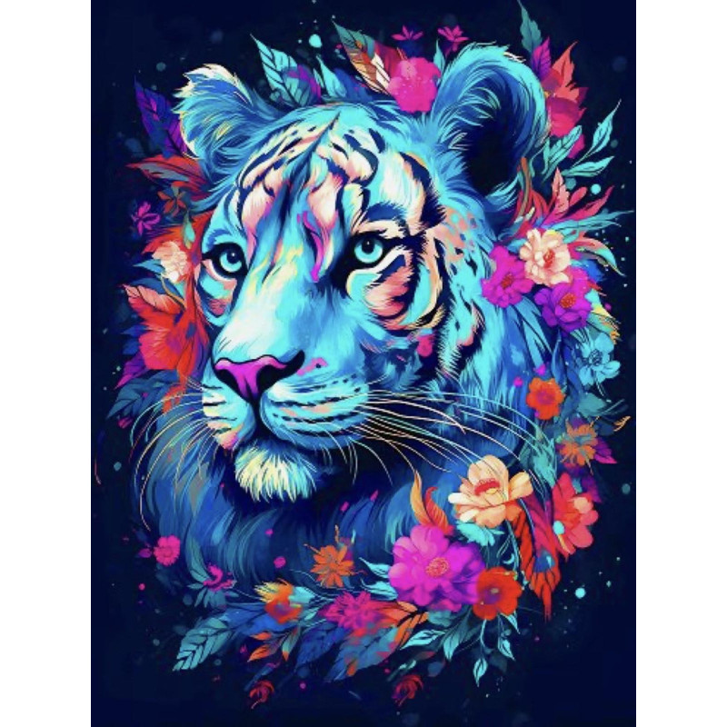 Kit diamond painting TIGRE 30X40cm