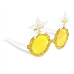 LUNETTES ETOILE ANNIV. PAILETTES DORÉE