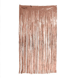 RIDEAU FRANGES PARTY BLUSH