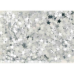 PAILLETTES éTOILES ARGENT SACHET 50 GRS
