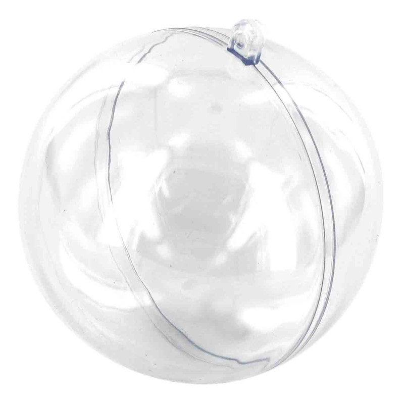 Boule plastique diam. 12 cm