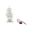 Kit Père Noel 3D en plâtre, 5,4x10,2cm