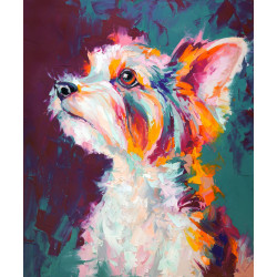 Kit diamond painting YORKSHIRE 30x30cm