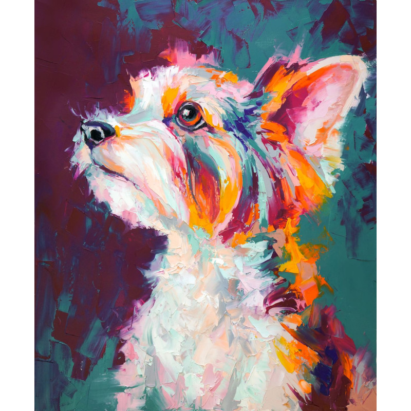 Kit diamond painting YORKSHIRE 30x30cm