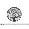 DECO. METAL D60 "ARBRE DE VIE" NOIR