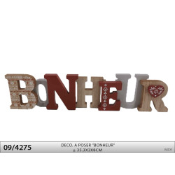 DECO. A POSER "BONHEUR"