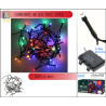 Guirlande 48LED Multico avec piles - 8F